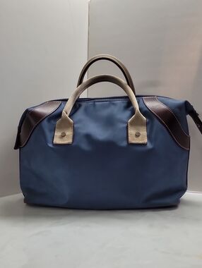Lancel Nylon Travel Bag